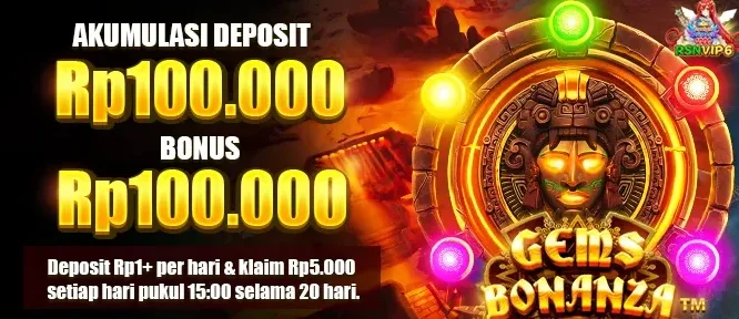 Akumulasi Deposit Bonus Rp100.000